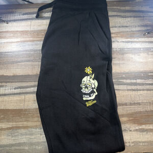 Your Highness Sweat Pants Unisex 80% Cotton 20% Polyester Size Large Black